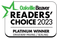 Oakville Beaver Readers' Choice 2023 Platinum Winner Driveway Paving / Sealing