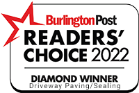 Burlington Post Readers' Choice 2022 - Diamon Winner - Driveway Paving / Sealing