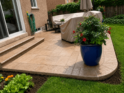 Stamped Concrete Patio